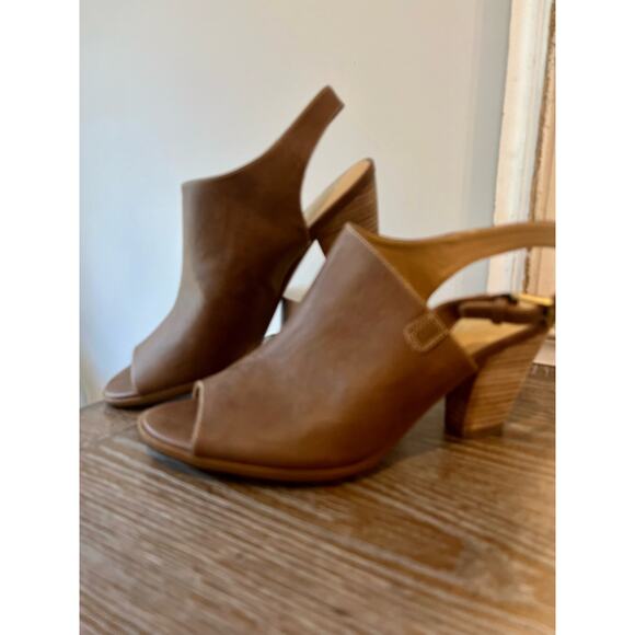 Naturalizer Teagan Slingback Open Toe Heeled Sandal SZ 7 - Picture 1 of 6